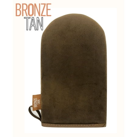 Bronze Tan Velvet Self-Tanning Applicator Mitt For An Even Streak-Free Sunless Tan Protects Hands From Stains When Applying Tanning Lotion- Washable And Reusable- (Best Tanning Mitt Australia)
