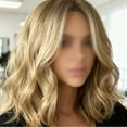 thumbnail image 4 of Dengmore Long Blonde Curly Hair With Bangs Wigs For Women Curly Hair Wig, 4 of 7