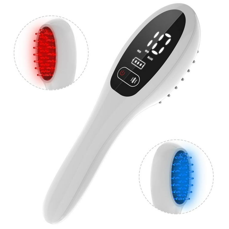 New Arrivals 3 in 1 Portable Red Light Hair Growth Comb Vibration