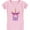 Pink, variant on Gift for 5 Year Old Girl Unicorn 5th Birthday Infant Girls' Fitted T-Shirt 4T Lavender