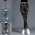 thumbnail image 3 of Yokua Elastic Sports Leggings Woman Camouflage Leggings Mid-Waist Casual Trousers, 3 of 20