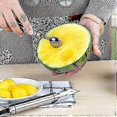 thumbnail image 5 of Melon Baller Scoop,stainless Steel Fruit Decoration Carving Knife,melon Watermelon Cantaloupe Ice Cream Sorbet Dessert Dual Function Ball Spoon For Ki, 5 of 5