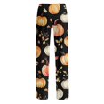 thumbnail image 4 of Brown Pajama Pants for Women Womens Halloween Pajamas Pants Cute Magical Pajama Soft Long Bottoms Women Fall Pjs L, 4 of 4
