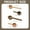 A, variant on Multipurpose Wooden Coffee Measuring Spoon Black Walnut Solid Wood Quantitative Portion Scoop