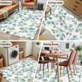thumbnail image 6 of Rectangle Area Rug 4x6ft,Summer Green Gradient Eucalyptus Leaves Washable Carpet Non-Slip Runner Accent Rugs Indoor Floor Mat for Bedroom Living Room Decor,Country Floral Seamless, 6 of 9