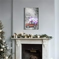 thumbnail image 3 of LuxenHome Lighted Christmas Vintage Truck Canvas Print, 3 of 11