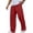 Red, variant on Barrel Sweatpants Men Fashion Casual Solid Color Loose Winter Drawstring Pockets Pants Sweatpant for Any Occasion