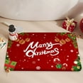 thumbnail image 4 of Rapeiae 23.6x15.7inches Christmas Decorative Carpet Diatom Mud Mat Bathroom Absorbent Mat Dirtresistants and Nonslip Bathroom Mat, 4 of 6