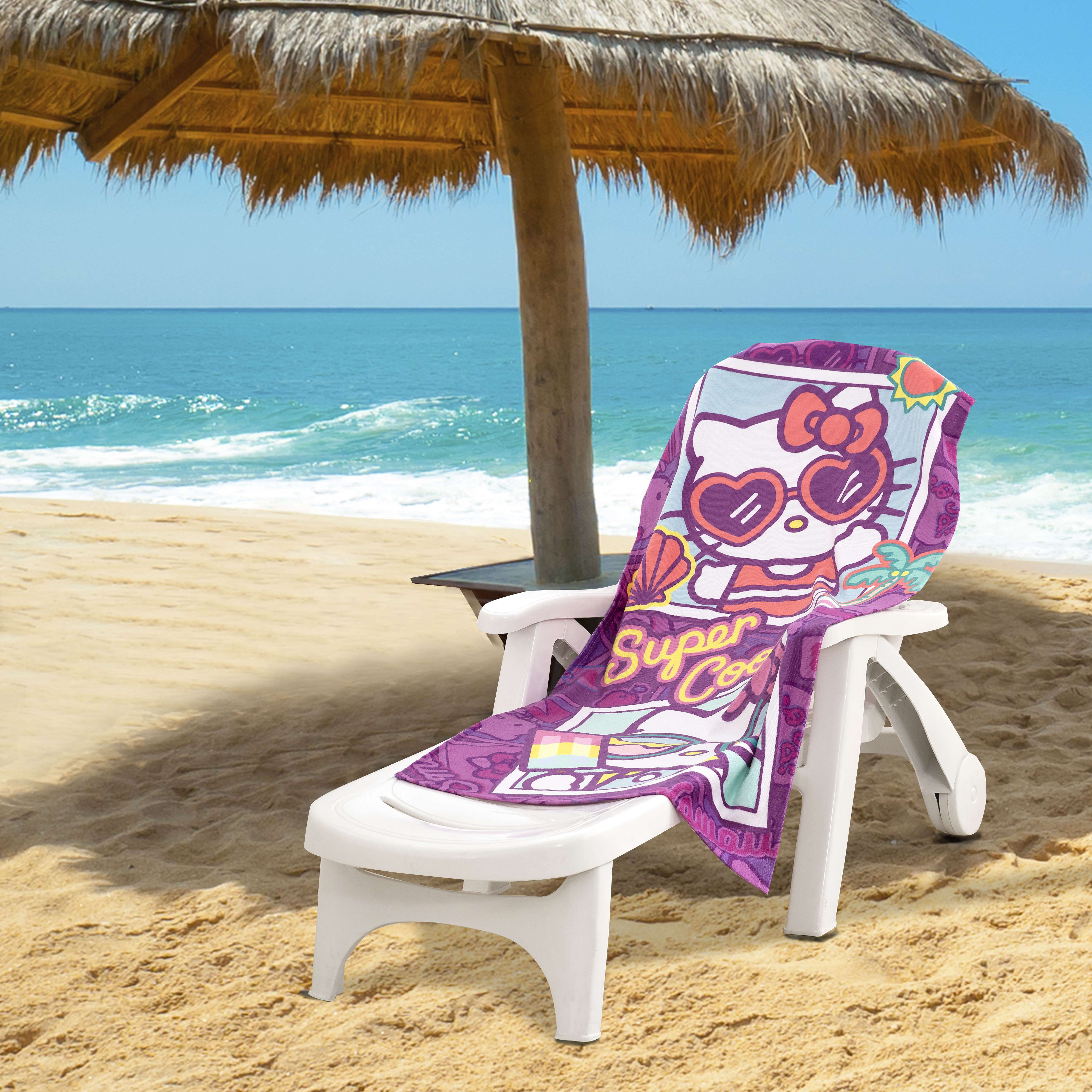 Hello Kitty Cool Summer 30in x 60in Beach Towel