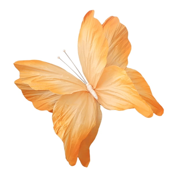 Decoración de fiesta de mariposa gigante, mariposa de papel artificial grande para bodas, fiestas, banquetes, decoración de fondo de jardín del hogar