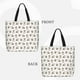 thumbnail image 2 of Easygdp Pugs Bolsa Tote para Mujer, Bolso de Hombro para Trabajo, Playa, Viajes, Compras y Supermercado, 2 of 7