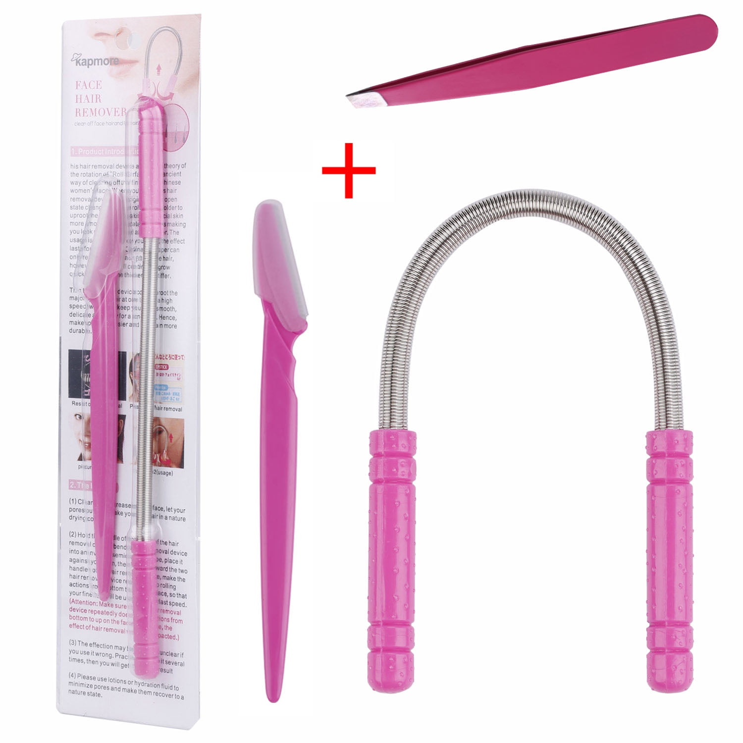 Kapmore, Facial Hair Remover Facial Threading Tool Set ...
