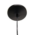 thumbnail image 3 of Cloth & Wire Satin Black 3-Light Pendant Light Fixture for Home Lightning, 3 of 3
