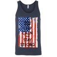 thumbnail image 5 of USA Flag Tank Top Men's Shirt Keep Calm & Stay Strong, 5 of 18