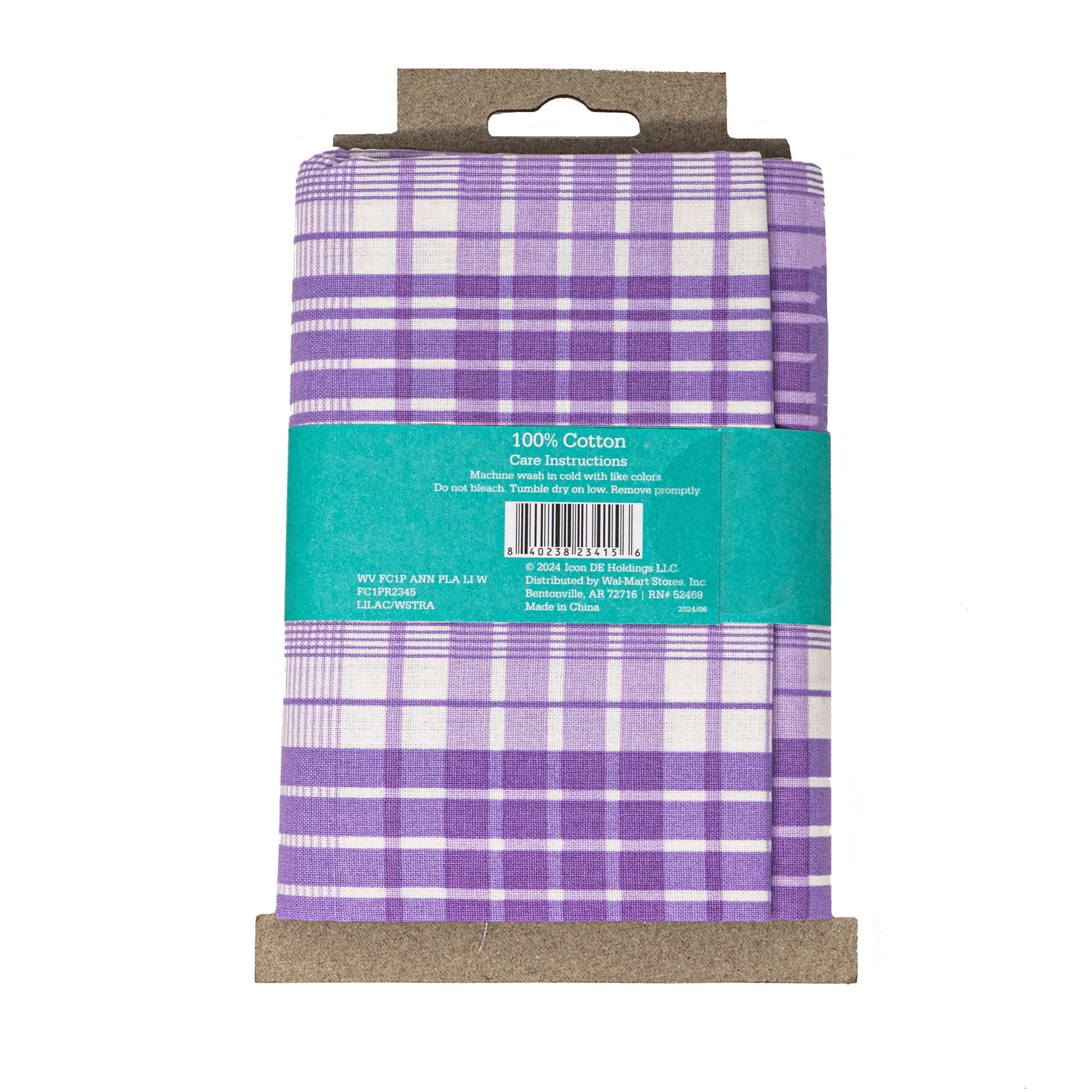 Waverly Inspirations 1 Yard Cut 100% Cotton Prints Fabric, Lilac, 44" Wide for Quilting & Sewing