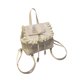 thumbnail image 1 of Mini mochila con correas ajustables para los hombros, portátil, ideal para estudiantes y para viajes al aire libre. Blanco, 1 of 9