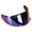 Colored lenses, variant on lens Motorcycles Full Face Lens Replacement Lens For QIKE QK111 Transparent Lens