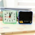 thumbnail image 4 of Table Quartz Clock Desk Alarm Battery Powered Home Bedroom Kids Room Bedside Clock ABS Case, 4 of 7