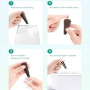 Grow Sponges Replacement Pods for Efficient Hydroponic Indoor Garden Cultivation System