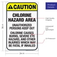 thumbnail image 3 of New Jersey Caution Sign, Complies With State Of New Jersey Pool Safety Code, 24x36 Corrugated Plastic, 3 of 7