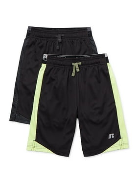 Russell Boys 4-18 Solid Active Shorts, 2-pack