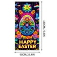 thumbnail image 2 of Easter Decorations for Home, Easter Door Curtain Suitable For Large Party Supplies Room Garden Wall Decoration Holiday Decoration Background, 2 of 6