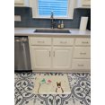 thumbnail image 3 of Carolines Treasures BB2608RUG Christmas Bull Terrier Dark Brindle Machine Washable Memory Foam Mat, 3 of 4