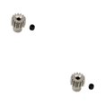 thumbnail image 3 of mmirethe Pignon 14T pour 1/12 ECX RGT136100 Rc Expérience Exécution Exquise et Alliage d'Aluminium Pignon 14T Engrenage Gris 2Set, 3 of 6