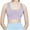 Purple, variant on Bigersell Tshirt Bras for Women On Sale Plus Size Bras Convertible Bra Style B1355 V-Neck Convertible Bras Pull-On Bra Closure Tall Size Training Bras for Girls 8-10 Blue M