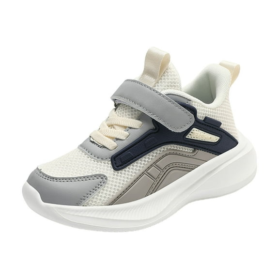 Zshosam Toddler Shoes Boys Kids Shoes for Boys Non-Slip Shoes Lightweight Boys Fashion Sneakers Trendy Size 11.5,(Beige Little Kids 11.5)