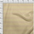 thumbnail image 2 of oneOone Organic Cotton Poplin Twill Fabric Chevron Ikat Print Fabric By The Yard 42 Inch Wide, 2 of 4