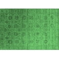 thumbnail image 1 of Ahgly Company Indoor Rectangle Oriental Emerald Green Industrial Area Rugs, 5' x 8', 1 of 4