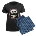 thumbnail image 5 of CafePress - Fat Panda Women's Dark Pajamas - Women's Short Sleeve Print T-Shirt and Pants Dark Cotton Pajama Set, 5 of 7