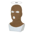 thumbnail image 6 of Tnobhg Three Hole Hat Winter Men Ribbed Beanie Face Covering Balaclava Sports Scarf Skiing Hat Outdoor Cycling Knitted Pullover Hat, 6 of 8