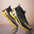 thumbnail image 5 of Botas de fútbol profesionales para hombres, zapatos de entrenamiento resistentes al desgaste, zapatillas de deporte a juego, tacos para adultos, hierba, al aire libre, nuevo, 5 of 5