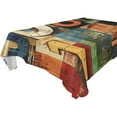 thumbnail image 4 of BZSMCE Square Tablecloth Number Painting Pattern Tableclothes, 4 of 9