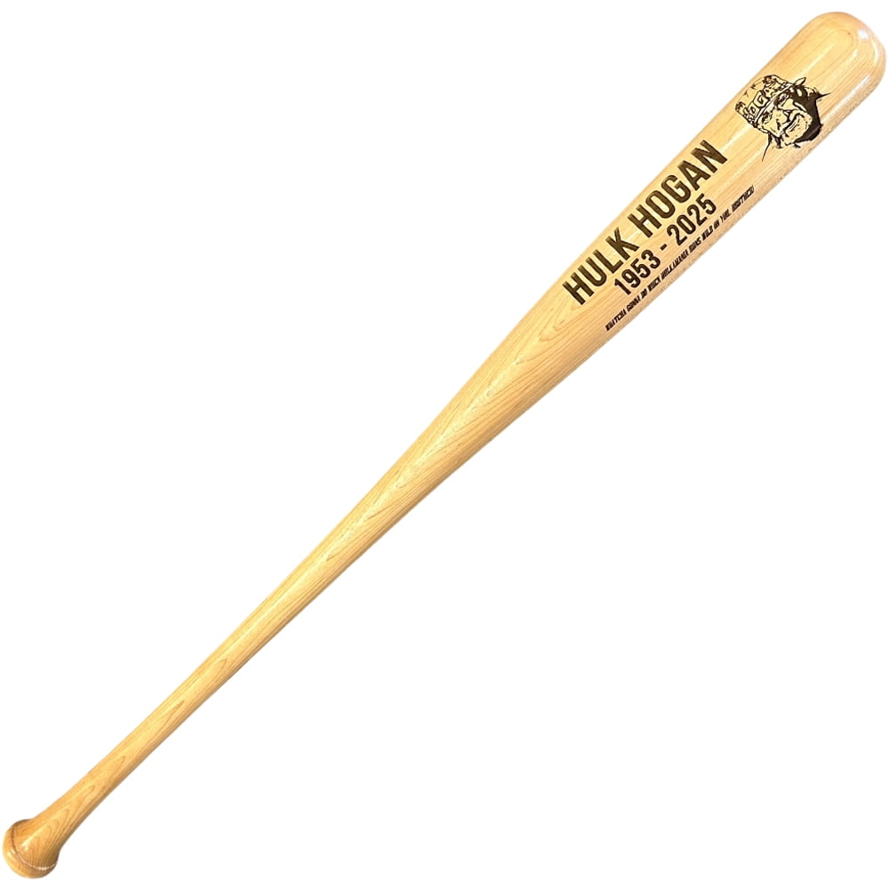 Hulk Hogan Commemorative Engraved Baseball Bat