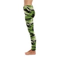 thumbnail image 2 of Just Love Ugly Christmas Holiday Leggings (Green - Camouflage, Large), 2 of 3