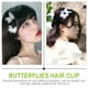 thumbnail image 3 of 10Pcs Mariposas Pinza de pelo Bordado de encaje Mariposas Horquilla Accesorios para el cabello, 3 of 6
