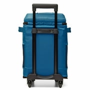 Coleman CHILLER 42-Can Insulated Soft Cooler Bag with Wheels, Ocean