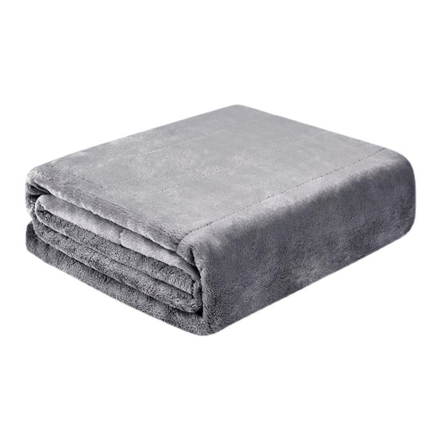 Electric Heated Throw Over Under Blanket Fleece Washable Polyester War- Mattress