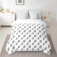 thumbnail image 2 of Manfei Rustic Leaf Bedding Comforter Set 7-Piece for Teen, Plant Botanical King Bedding Sets, Cartoon Theme Reversible Bed Sheets, Microfiber Bedroom Decor, 2 of 7
