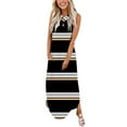 thumbnail image 1 of SMihono Robe d'Été Grande Taille pour Femmes 2023 Décontractée Ample d'Été Imprimée Robe Débardeur Robe de Plage Col Rond Sans Manches Robes, 1 of 5