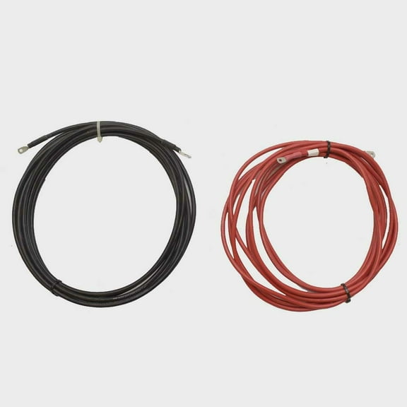 Triton Marine Boat Battery Cables 328212 | 6 AWG 21 FT Red Black (Set of 2)