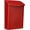 Red, variant on 2681W White Marina Wall Mount Mailbox, Small