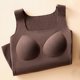 thumbnail image 4 of Ropa interior térmica Tops de moda para mujer de invierno sin mangas de cuello redondo cómodas camisetas sin mangas lisas regulares blusa de poliéster para mujer, 4 of 5
