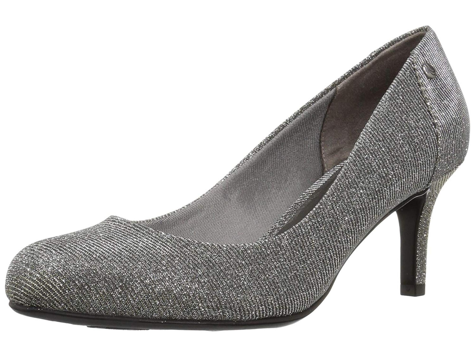 LifeStride lifestride women's lively dress pump, silver, 7.5 m us