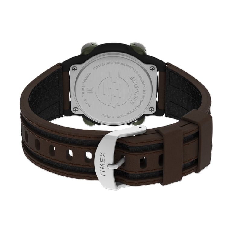 Timex expedition brown and black digital field watch NEW BATTERY Amazon.com: Timex Men main image 2