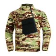 thumbnail image 2 of Wyzesi Sweatshirts d'Automne pour TTG Pull pour Hommes Col Vertical Demi-Zip Pull, 2 of 9
