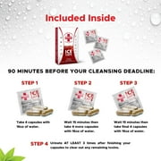 Rescue Detox - ICE CAPS - 12ct | Concentrated Cleansing Capsules - Works in 90 Minutes Up to 5 Hours